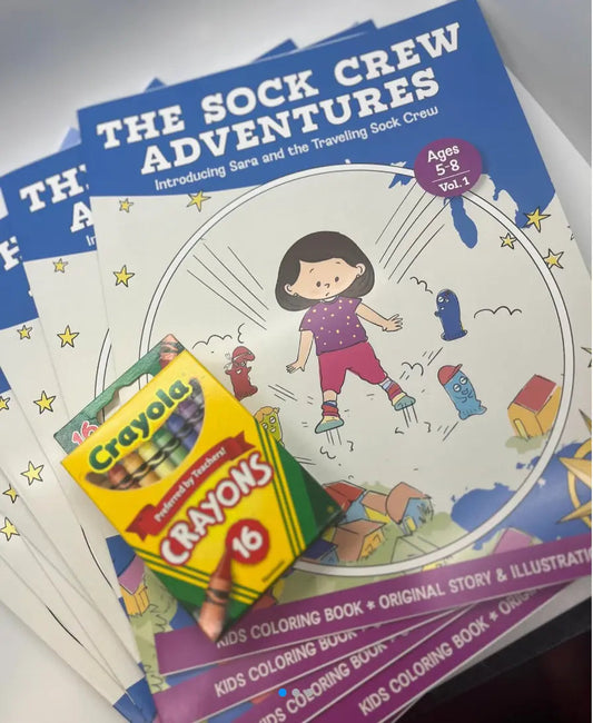 How Teachers Can Incorporate Adventure Coloring Books into Their Classroom Curriculum - Sock Crew Adventures