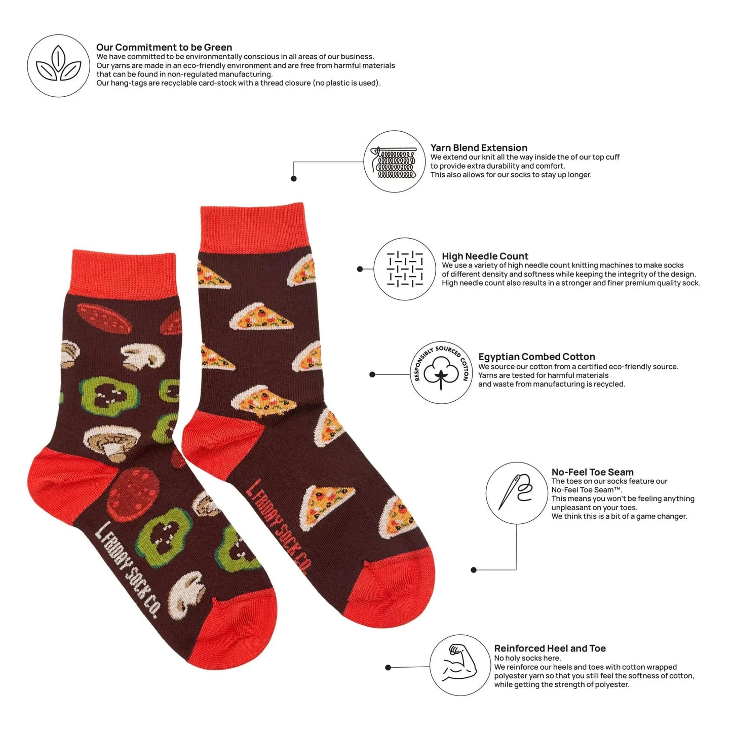 Pizza Party Socks My Store, book_and_pizza_sock, bundle, book gift for kids, book gifts, kids book bundle
